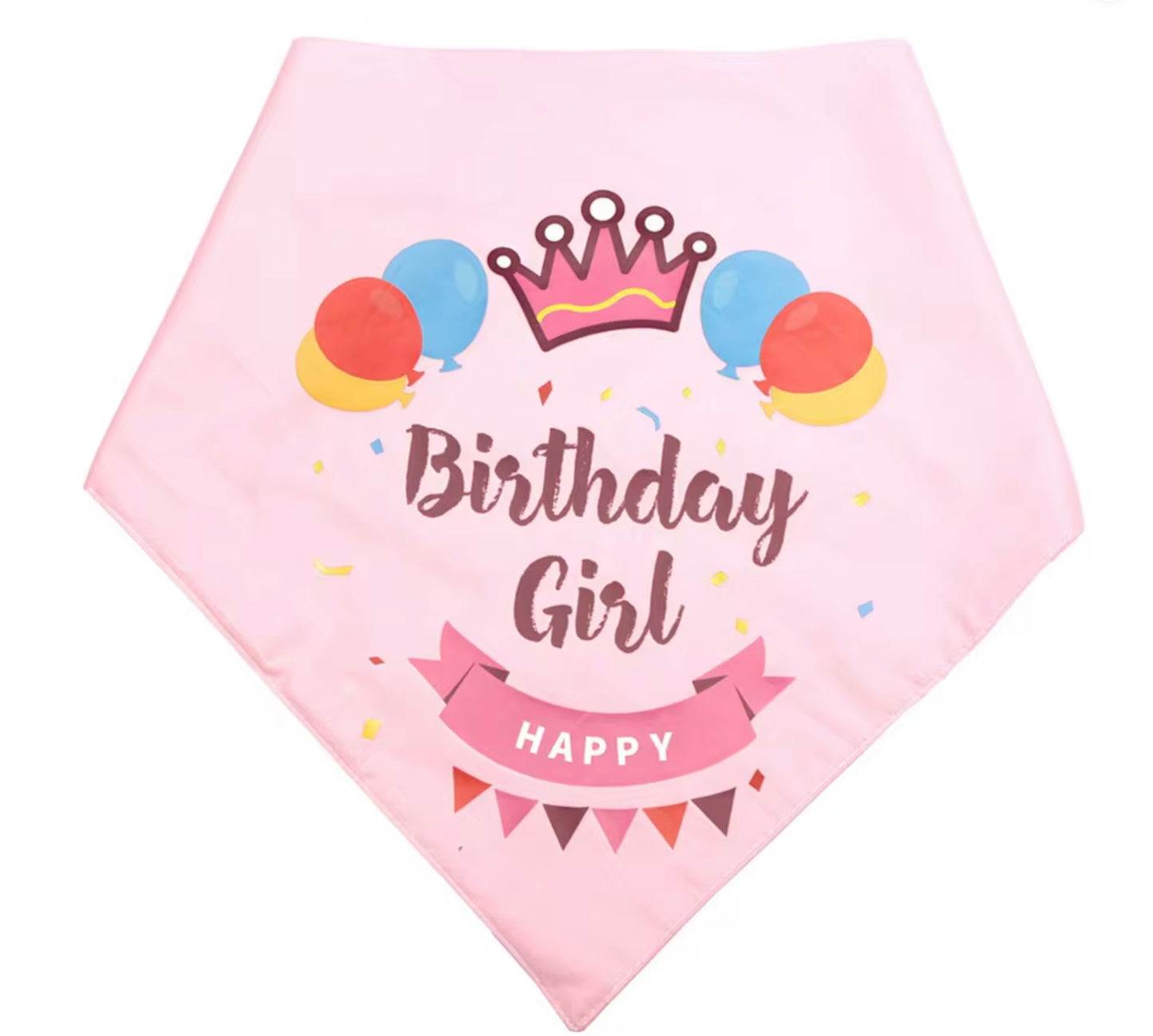 Birthday Bandana